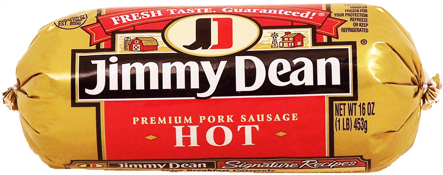 Jimmy Dean  hot premium pork sausage Full-Size Picture